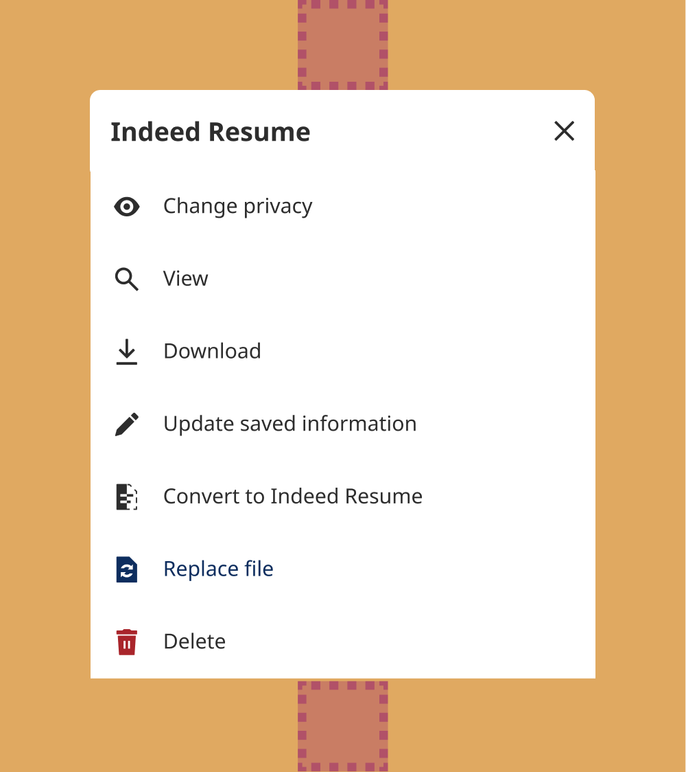 Uploading or Replacing a Resume Indeed Support