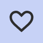 Outline of heart button means a job is unsaved.